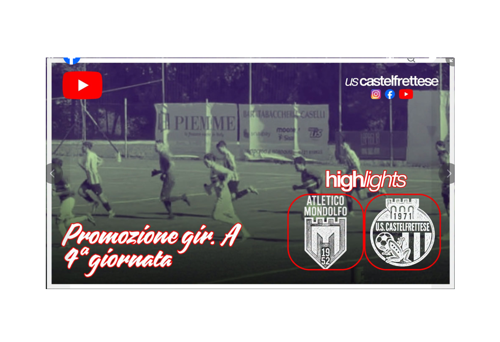 ATLETICO MONDOLFO -CASTELFRETTESE 2-0 HIGHLIGHTS